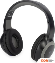 Наушники Digma BT-15 (ЧЕРНЫЙ/СЕРЫЙ) (184036)