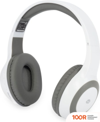 Наушники Digma BT-15 (БЕЛЫЙ/СЕРЫЙ) (184034)