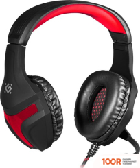 Наушники Defender SCRAPPER 500 (ЧЕРНЫЙ/КРАСНЫЙ) (183924)