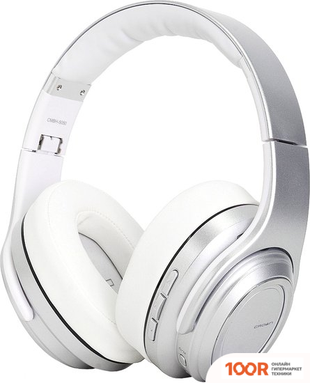 Наушники CrownMicro CMBH-5050 (СЕРЕБРИСТЫЙ) (183816)