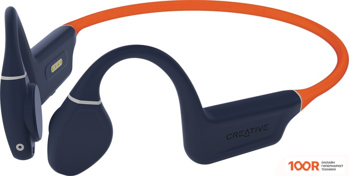 Наушники Creative OUTLIER FREE PRO+ (ТЕМНО-СИНИЙ/ОРАНЖЕВЫЙ) (183788)