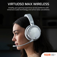 Наушники Corsair VIRTUOSO MAX WIRELESS (СЕРЕБРИСТЫЙ) (183733)