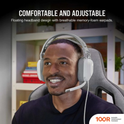 Наушники Corsair HS80 RGB USB (БЕЛЫЙ) (183729)