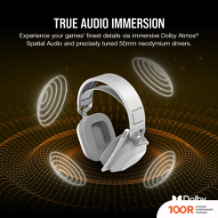 Наушники Corsair HS80 MAX (БЕЛЫЙ) (183727)