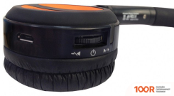 Наушники CBR CHP 633 BT (ЧЕРНЫЙ/ОРАНЖЕВЫЙ) (183666)