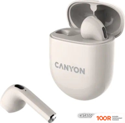 Наушники Canyon TWS-6 (БЕЖЕВЫЙ) (183657)