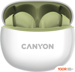 Наушники Canyon TWS-5 (ОЛИВКОВЫЙ) (183654)