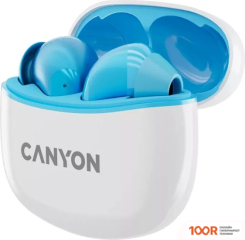 Наушники Canyon TWS-5 (ГОЛУБОЙ) (183653)