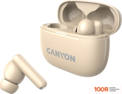 Наушники Canyon ONGO 10 ANC TWS-10 (БЕЖЕВЫЙ) (183639)