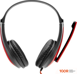 Наушники Canyon HSC-1 (ЧЕРНЫЙ/КРАСНЫЙ) (183637)