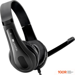 Наушники Canyon HSC-1 (ЧЕРНЫЙ) (183635)