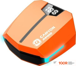 Наушники Canyon DOUBLEBEE GTWS-2 (ЧЕРНЫЙ/ОРАНЖЕВЫЙ) (183630)