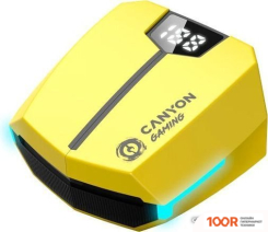 Наушники Canyon DOUBLEBEE GTWS-2 (ЧЕРНЫЙ/ЖЕЛТЫЙ) (183629)