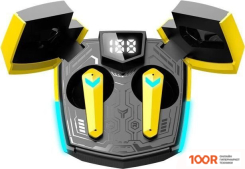 Наушники Canyon DOUBLEBEE GTWS-2 (ЧЕРНЫЙ/ЖЕЛТЫЙ) (183629)