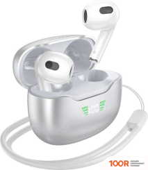 Наушники Borofone BW40 (БЕЛЫЙ/СЕРЕБРИСТЫЙ) (183442)