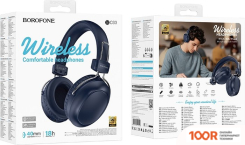 Наушники Borofone BO33 (СИНИЙ) (183363)
