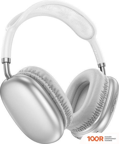 Наушники Borofone BO22 PLUS (СЕРЕБРИСТЫЙ) (183333)