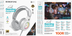Наушники Borofone BO111 (БЕЛЫЙ) (183308)
