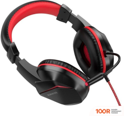 Наушники Borofone BO104 (ЧЕРНЫЙ/КРАСНЫЙ) (183298)