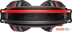 Наушники Borofone BO101 (ЧЕРНЫЙ/КРАСНЫЙ) (183293)
