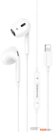Наушники Borofone BM85 MAX LIGHTNING (БЕЛЫЙ) (183250)