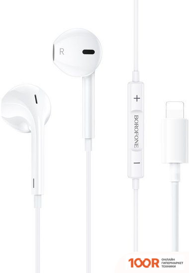 Наушники Borofone BM85 LIGHTNING (БЕЛЫЙ) (183248)