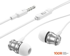 Наушники Borofone BM75 (СЕРЕБРИСТЫЙ/БЕЛЫЙ) (183217)