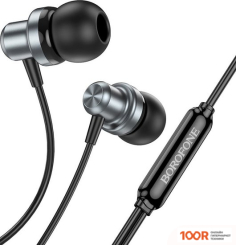 Наушники Borofone BM70 (СЕРЫЙ/ЧЕРНЫЙ) (183206)