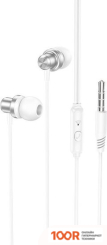 Наушники Borofone BM70 (СЕРЕБРИСТЫЙ/БЕЛЫЙ) (183205)