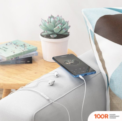 Наушники Borofone BM70 (СЕРЕБРИСТЫЙ/БЕЛЫЙ) (183205)