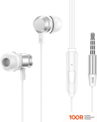 Наушники Borofone BM62 (СЕРЕБРИСТЫЙ/БЕЛЫЙ) (183191)