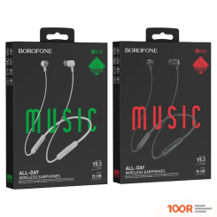 Наушники Borofone BE58 (ЧЕРНЫЙ) (183100)