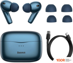Наушники Baseus SIMU S2 (СИНИЙ) (182868)