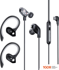 Наушники Baseus GAMO C18 (ЧЕРНЫЙ/СЕРЫЙ) (182853)