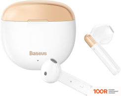 Наушники Baseus ENCOK W2 (БЕЛЫЙ/ЗОЛОТИСТЫЙ) (182833)
