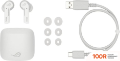 Наушники ASUS ROG CETRA TRUE WIRELESS MOONLIGHT WHITE (182367)