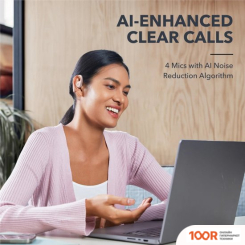 Наушники Anker SOUNDCORE AEROFIT (РОЗОВЫЙ) (182198)