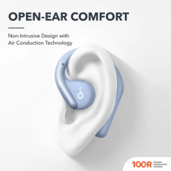 Наушники Anker SOUNDCORE AEROFIT (ГОЛУБОЙ) (182197)
