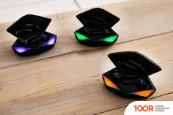 Наушники AccesStyle WILD TWS (ЧЕРНЫЙ/ОРАНЖЕВЫЙ) (182116)