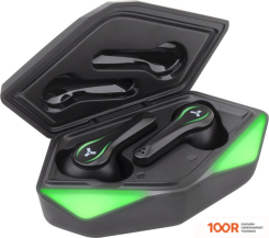 Наушники AccesStyle WILD TWS (ЧЕРНЫЙ/ЗЕЛЕНЫЙ) (182115)