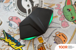 Наушники AccesStyle WILD TWS (ЧЕРНЫЙ/ЗЕЛЕНЫЙ) (182115)