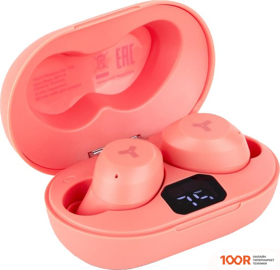 Наушники AccesStyle FOX TWS (РОЗОВЫЙ) (182078)
