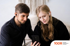 Наушники AccesStyle FLAME TWS (ЧЕРНЫЙ) (182075)