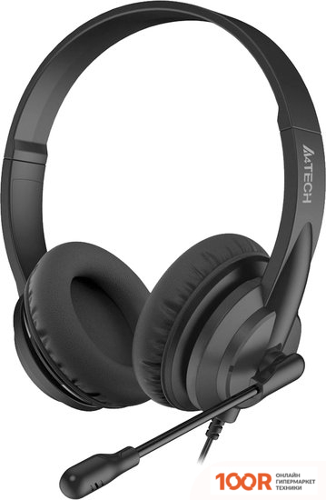 Наушники A4Tech HU-10 (ЧЕРНЫЙ) (182052)