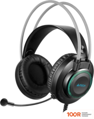 Наушники A4Tech FSTYLER FH200U (ЧЕРНЫЙ/СЕРЫЙ) (182040)