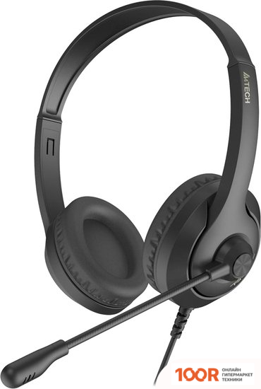 Наушники A4Tech FSTYLER FH100U (ЧЕРНЫЙ) (182033)