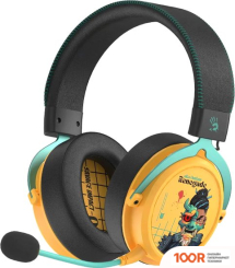 Наушники A4Tech BLOODY MR595 RENEGADE (ЖЕЛТЫЙ) (182012)