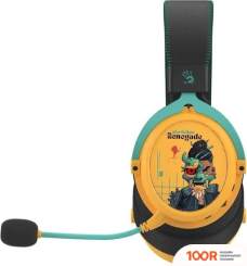 Наушники A4Tech BLOODY MR595 RENEGADE (ЖЕЛТЫЙ) (182012)