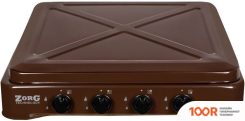Настольная плита ZorG O 400 (КОРИЧНЕВЫЙ) (181838)