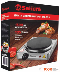 Настольная плита Sakura ПЭ-09Н (181721)